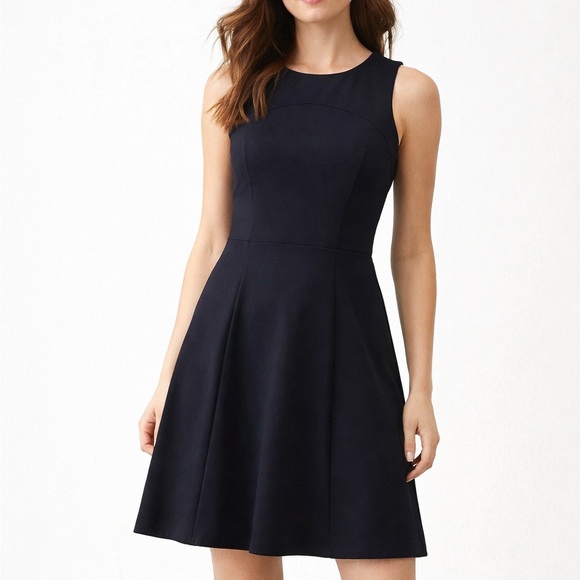 Madewell Dresses & Skirts - Madewell Black A-Line Fit & Flare Dress Sleeveless Cocktail Size 0